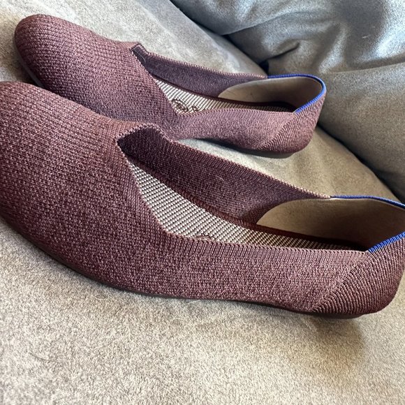 Rothy's Flat in Chocolate Python - Picture 3 of 5